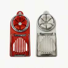 1pc Multi-Function Egg Slicer, Suitable For Boiled Eggs, 2-In-1 Egg Cutter/Divider/Dicer/Slicer Kitchen Tool - Multicolor - View 8