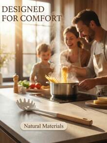 The White Silicone Kitchenware Nine-Piece Set (Including Soup Spoons, Spatulas, Pasta Spoons, Scrapers, Etc.) Is Heat-Resistant, Anti-Slip And Has A Non-Stick Coating. It Is Suitable For Operations Such As Stir-Frying, Serving, Mixing And Brushing. - Multicolor - View 17