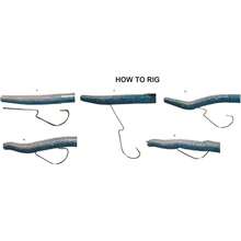 Light Wire Long Shank Neck EWG Offset Worm Hook Wide Swimbait Weedless Fishing Terminal Tackle - 25/PK LIGHT WIRE Long Neck EWG Hook 5/0 - View 2