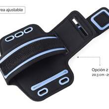 Funda Protector Sport Gym Correr Ejercicio - Negro - Ver 5
