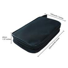 TOPFORZA 1 pieza Bolsa de almacenamiento de multímetro digital de nailon - A - Ver 6