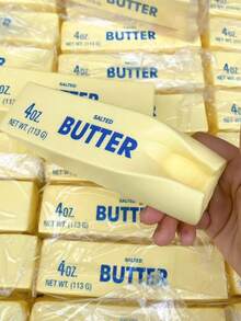 慢回弹黄油香味减压玩具 - 桌面感官焦虑缓解玩具，情人节/生日/派对礼物及嘉年华皮纳塔填充物 - 彩色 - 查看 7