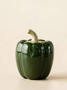 逼真的甜椒造型密封茶叶罐，中式装饰储物罐 - 彩色 - 查看 9