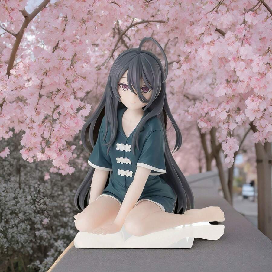 1个日版邻家学生艾丽莎模型，动漫品质2D动漫少女手办，拉面杯装饰 - PVC收藏艺术品，适合家居、办公室装饰或作为礼物 - 经典动漫模型，面部特征细节丰富，光影效果自然，动漫周边 - 彩色 - 查看 1