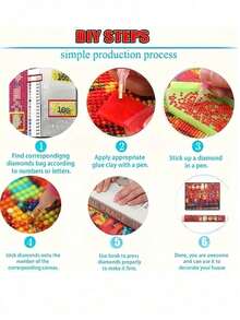 5D钻石画套装，适合成人，高地牛图案，适合初学者，DIY全圆钻钻石画，家居墙面装饰 - 圓鑽 - 查看 5