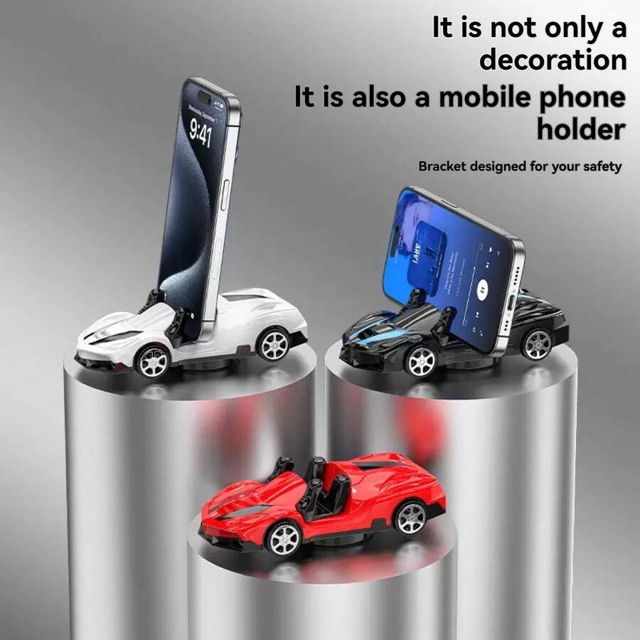 Sports Car Style Phone Holder, Dashboard Phone Holder, Dashboard Rotatable Phone Holder - ZS05 - View 1