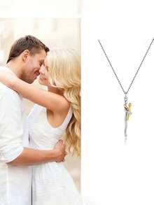 A New Hug Child Pendant Necklace, A Mother's Day And Father's Day Commemorative Gift, A Small Emotional Gift - Style 1 - View 2