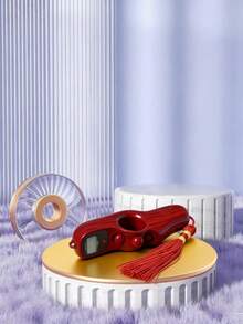 1pc Electronic Counter With Reset Button, Bead Counter, Manual Lightweight Mechanical Counter For Goods Tracking, With LED Display. Available In Multiple Colors. Suitable For Exercise, Prayer And Stress Relief. - Multicolor - View 3