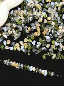 Acrylic Irregular Blending Small Crushed Stone Scattered Beads Handmade Bead Bracelet Materials, Mobile Phone Chain Accessories, DIY Hairpins, Headwear, Shoes, Hats, Handbags, Bead Embroidery Crafts, Etc - Multicolor - View 3