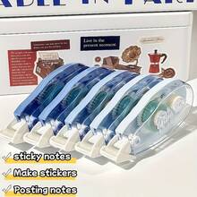 5卷装高品质双面胶带 | 创意爱好者和艺术家的必备品，非常适合办公用品、学校剪贴簿、项目、礼品包装和相册填充 - 漸層色 - 查看 2