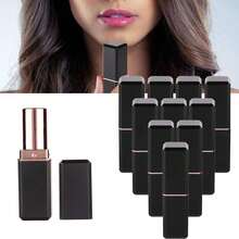 10pcs Tubo De Lápiz Labial VacíO, Tubos Cosméticos DIY Tubos De Contenedores De Lápiz Labial Hechos A Sí Mismos, Larga duracion vacíos de Brillo de Labios Recargables - 1 - Ver 2