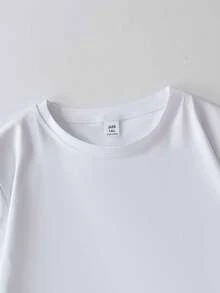 Women's Cute Teddy Bear & Balloon Print Short Sleeve T-Shirt Casual - White - View 5