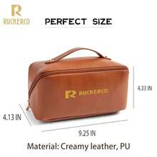 Travel Makeup Bag Large Capacity Waterproof Portable Open Flat Toiletry Bag For Women With Divider And Handle In Pink Ideal For Holiday Gifts - 如圖所示 - 查看 5