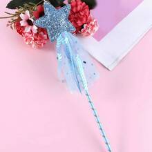 1pc/3pcs/5pcs Magic Wand, Fairy Wand, Glitter Star Wand, Magical Wand, Party Performance Props - Multicolor - View 6