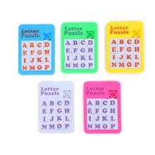 5件套个性化可爱动物卡通数字拼图玩具，生日派对礼物，皮纳塔奖励套装，复活节礼物，适合5-10岁女孩，益智3D拼图玩具 - 彩色 - 查看 16