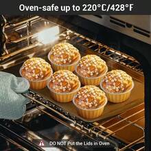 25/50pcs Pudding Cups With Lids - Mini Cake Boxes | Heat-Resistant Baking Cups | Round Foil Molds For Cheesecake And Fruit Cake Party Gifts, Suitable For Oven Home Use, DIY Cake Making Hobbyists Essential, Non-Stick Easy To Clean Mini Cups - Gold-1 - View 4