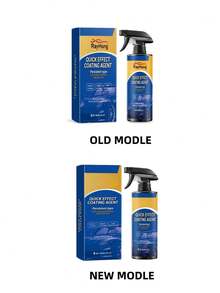 rayhong Spray de recubrimiento para automóviles, spray de renovación y reparación del cuidado del automóvil, limpia efectivamente la pintura del automóvil, elimina la grasa y las manchas - Azul - Ver 10