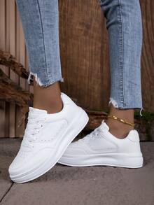 DJSUNNYMIX Women's New Casual Sports Shoes - White - View 6