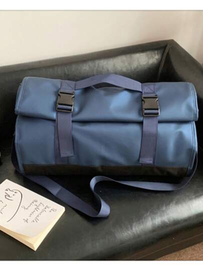 High-Quality Waterproof Travel Bag, Large Capacity Gym Bag, Splash-Proof Swimming Bag, Short Trip Duffle Bag, Unisex Design, Versatile Shoulder/Handheld Bag For Outdoor & Commute