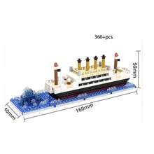 3000pcs Classic Luxury Cruise Ship Large Scale 3D Puzzle Model, Elegant Decorative Display Piece, High-Quality Bricks, Sturdy Structure, Collectible Model, DIY Project, Adult Stress Relief Toy, Birthday/Valentine's Day Gift - Multicolor - View 10