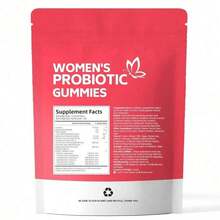 VivoNu Women's Vegina Probiotics, Women's Probiotics Gummies, Women's Balance Gummies, Probiotic Gummies, Cranberry Probiotics For Women's Health, Yeast PH Balance |   60 Gummies - 1袋 - 查看 2