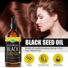 MEJISOO 黑籽护发油，冷压黑孜然籽油、罗汉果油、迷迭香油，30毫升/1.01液盎司，适用于头皮/头发/面部护理，三重功效 - 多樣化香型 - 查看 10