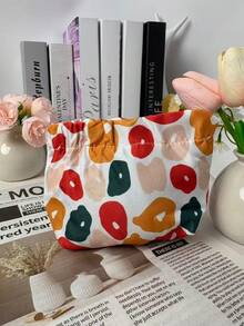 1pc Cute Cartoon Mini Storage Bag, Portable Keychain Pouch, Small Coin Purse, Lightweight Women Cosmetic Bag, Daily Use Small Makeup Bag, Key Organizer - View 12