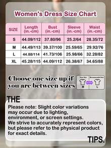 女士优雅春夏格子印花休闲派对连衣裙，长袖设计，适合约会，黑色 - 黑色 - 查看 3