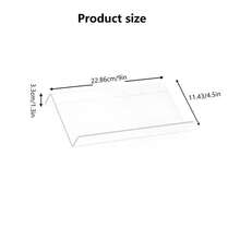 Hộp đựng gia vị bằng acrylic có thể mở rộng, tùy chỉnh (1 cái/2 cái/6 cái) - Giúp sắp xếp ngăn kéo nhà bếp, giá đựng chai gia vị, tủ bếp, kệ đựng thực phẩm. - trắng - Xem 7