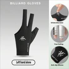 1pc High-Quality Snooker Left/Right Hand 3-Finger Open-Style Billiard Glove, Suitable For Women And Men, Highly Elastic Breathable Non-Slip - Multicolor - View 15