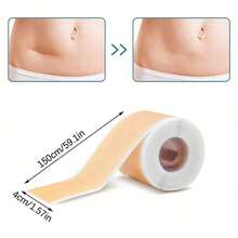 1.57*59 Inch Silicone Scar Sheets, Self-Adhesive Silicone Scar Gel Tape For Scar Treatment, Reusable Silicone Scar Tape, Post-Surgery Scar Tape, Professional Use - Multicolor - View 13