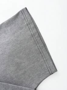 Disney ToyStory Squad Mickey Head Balloon Washed T-Shirt, Women's Oversized Vintage Short Sleeve Top, ToyStory All Characters Printed Casual Tee - 灰色 - 查看 3