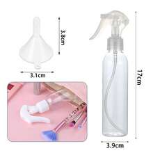 3pcs Spray Bottle Set/Color Optional, 100ml Small Transparent Empty Spray Bottle, Travel Size Liquid Sprayer Suitable For Cosmetics, Cleaning And Personal Care (Style Random) - Multicolor - View 3