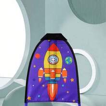 新款弹性拇指发射器玩具，手持式滑翔橡皮筋动力飞行风筝 - 彩色 - 查看 15