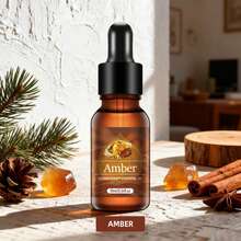 Bernstein Ätherisches Öl Tropfer Holz Duft Serie, geeignet für Aroma Diffuser, Duftkerze, Aroma Brenner, Duftsteine, Luftbefeuchter, Geburtstagsgeschenk, Auto Diffuser, Urlaubsgeschenk, Partygeschenk, Nachfüllung für Zuhause Aroma Ätherisches Öl - Holzige ätherische Öle für die Aromatherapie - Übersicht 3