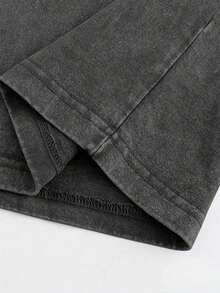 Disney Authorization-Fashion Short-Sleeved Cotton T-Shirts For Men And Women, Mickey Mouse And Friends, Star T-Shirts-Leisure And Comfortable Cotton Washed T-Shirts-Perfect Gifts For Teenagers And Girls-Suitable For Gifts. - Black - View 5