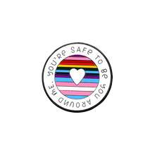 你就是我要做的珐琅胸针，时尚装饰胸针，衣领徽章，包包别针，珠宝礼品 - 彩色 - 查看 1