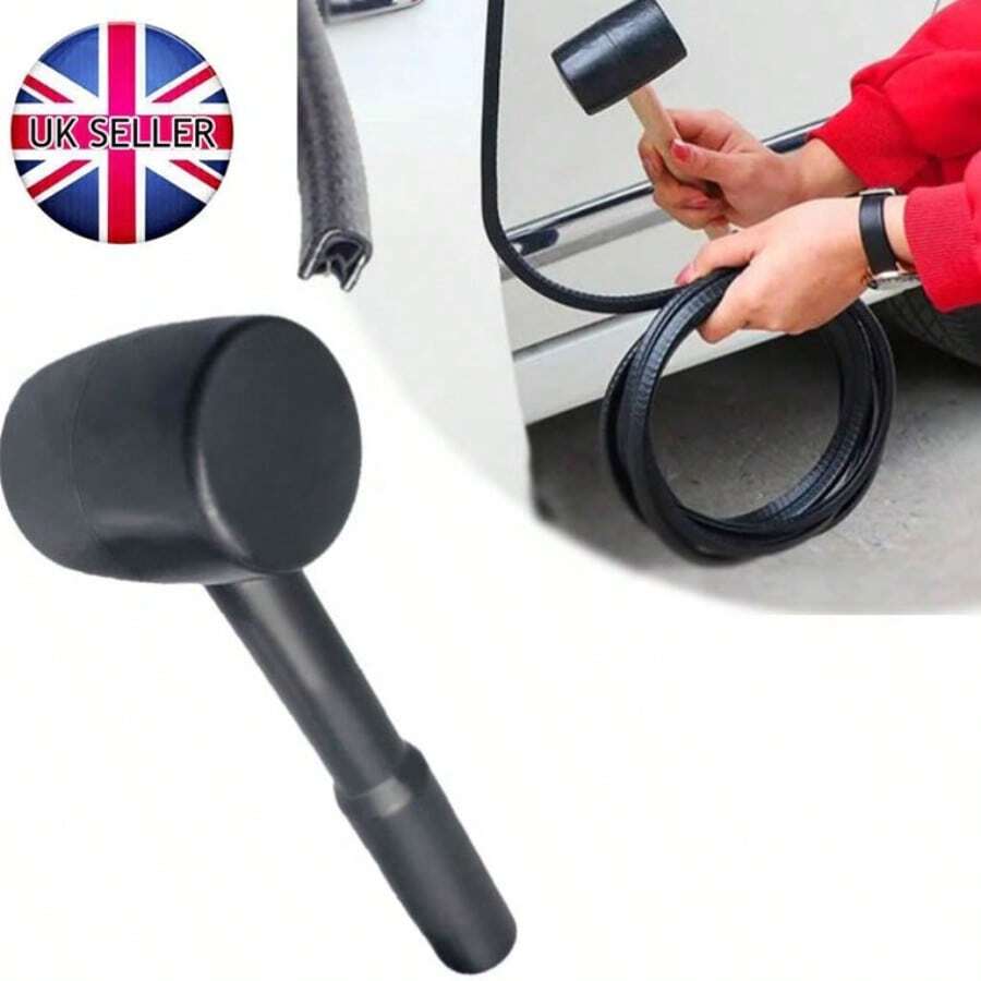 10M U Shape Rubber Car Door Boot Edge Protector Strip Scratch Guard Seal Trim Anti-Collision Protector For Auto Exterior Accessories Black - A - View 1