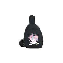 1pc Cute Pony Print Shoulder Bag, Zipper Closure, Casual Crossbody Chest Bag, Suitable For Teens, All Seasons Daily Use - A - View 11