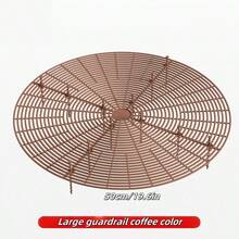 Plastic Round Grid Cover/Protective Soil Guard (To Prevent Cats, Dogs, Children From Entering) - Cat Scratch Pad/Pet Digging Deterrent Mat - Flower Shed Fence - View 16