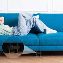 10PCS Couch Connector Straps, Universal Sectional Couch Connectors, Heavy Duty Couches Connector Straps, Easy To Install, No Tools Required, Fasten Sofa Legs Together - 10 - View 4
