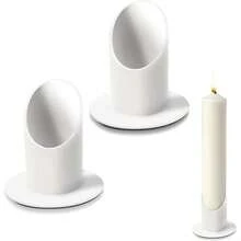 Romadedi Candle Holder Communion Candle Communion Decoration – 4 Cm Metal Candle Holder For Christening Candle Baptism Candle Holder Baptism Candle Holder Taper Candle Candles White - Multicolor - View 8
