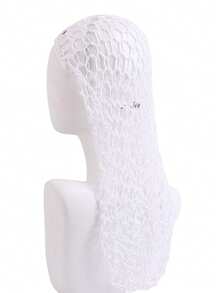 1pc Woven Hair Net, Hair Care Cap, Wig Liner, Hair Wrap For Women - Multicolor - View 6