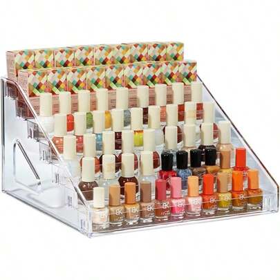 18-Slot Multifunctional Acrylic Pen Holder - Suitable For Watercolor Pens, School & Office Supplies, Home Decor Display Box, Cute Stationery, Household Storage Drawer Organizer