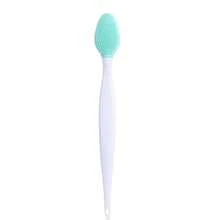 Cepillo de aseo para gatos para el acné de la barbilla, cepillo exfoliante para las manchas negras en el pelaje del gato, raspador de silicona suave para el cuidado del acné de la barbilla del gato. 94P7 - 1 pieza - Ver 4