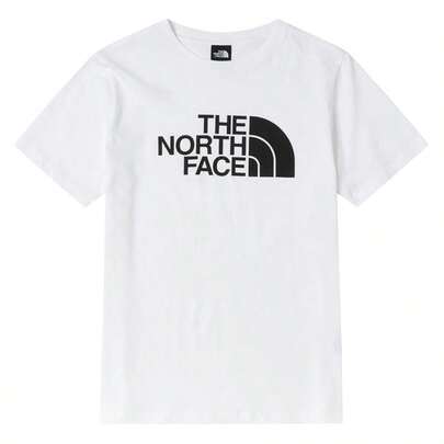 The North Face Camiseta de mujer, Verano 2026 W TNF ESSENTIAL LOGO REGULAR SS camiseta - AP, Camiseta de manga corta casual para deportes al aire libre, 8GWDFN4