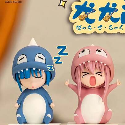 1件动漫周边创意孤独摇滚明星手办 Bocchi The ROCK 后藤一郎汽车装饰（随机发货）