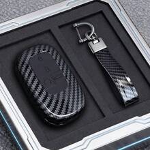 ABS Carbon Fiber For 2022 2023 2024 Accord Civic HR-V CR-V Pilot Sport SI EX EX-L 2 3 4 5 Button Car Key Case Cover Protector - 3 Keys - View 14