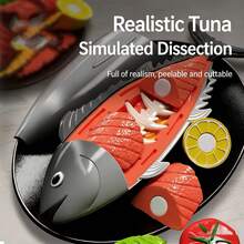Disassemblable Lobster/King Crab/Turkey/Fish Model, Allows Children To Identify Food's Internal Structure, Crab Legs Make Crisp Sounds When Broken, Suitable For Teenagers And Children, Simulated Kitchen Toy Set, Educational Toy To Identify Food, Can Also Be Used As Decor For Boys And Girls - Multicolor - View 3