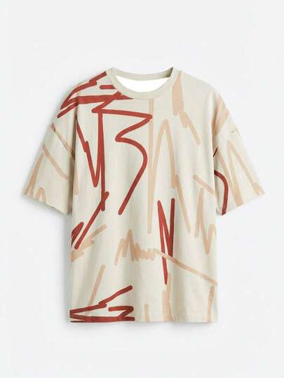 功能性拼接短袖T恤，健身运动上衣，黑白撞色男士T恤